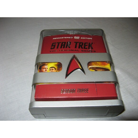 Star Trek The Original Series Remastered DVD Edition Seasons 1 2 3 With Card Set - Picture 10 of 12